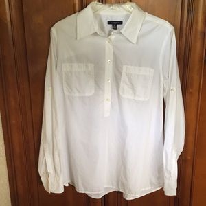 White cotton shirt